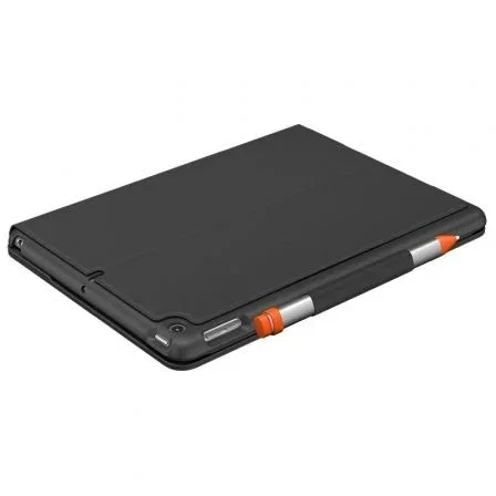 Logitech Slim Folio Funda con Teclado para iPad 10,2 pulg. (7.ª/8.ª/9.ª gen) - Grafito